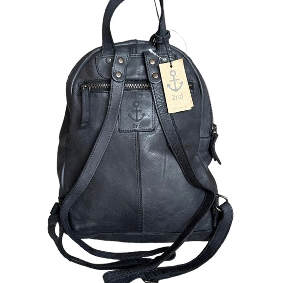 Harbour 2nd Handbags - Harbour 2nd Leather Zip Around Backpack